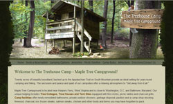 The Treehouse Camp Maple Tree Campground Website